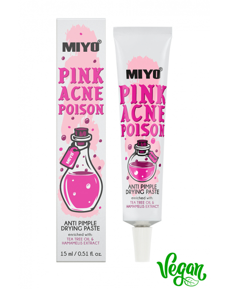 Pink Acne Poison - punktowa pasta na niedoskonałości
