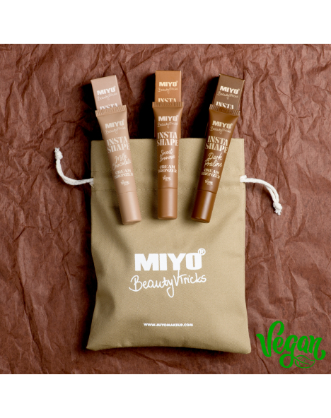 Miyo INSTA SHAPE Cream Bronzers Vegan Set