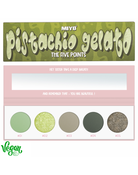 FIVE POINTS PALETTE NO.36 PISTACHIO GELATO