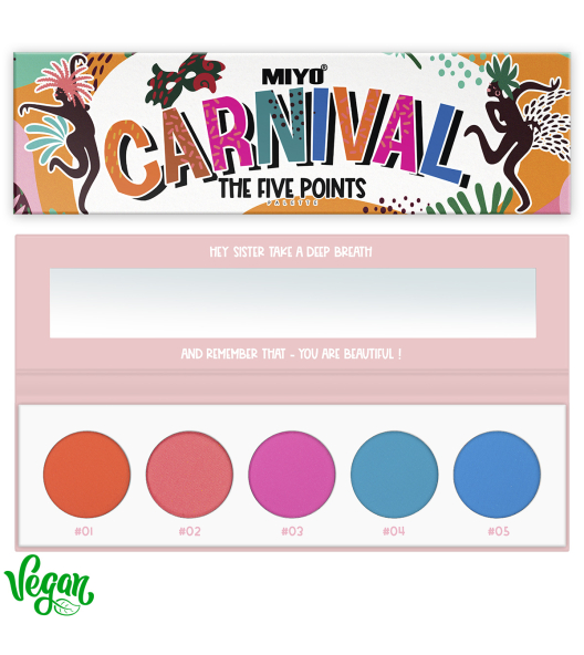 FIVE POINTS PALETTE MIYO - no. 06 Carnival
