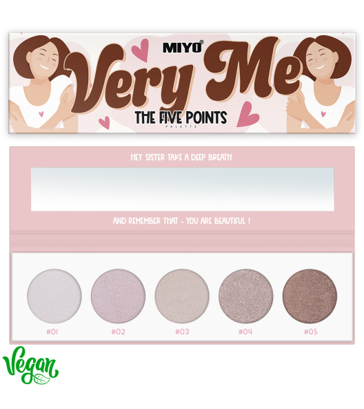 FIVE POINTS PALETTE MIYO - no. 08 Very Me