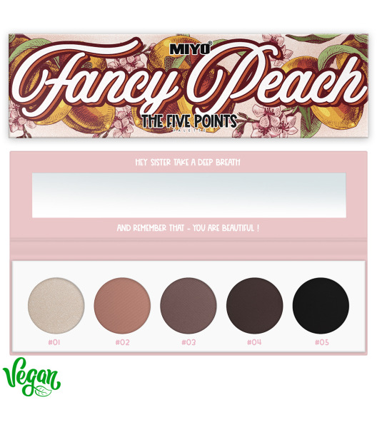 FIVE POINTS PALETTE MIYO - no. 10 Fancy Peach